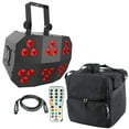 thumbnail image 1 of Chauvet DJ Wash FX 2 Multi-Purpose Effect Light with Infrared Remote Control & Carry Bag Package, 1 of 9