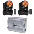 thumbnail image 1 of Chauvet DJ Xpress 512 Plus USB Lighting Control Interface+(2) Moving Head Lights, 1 of 11