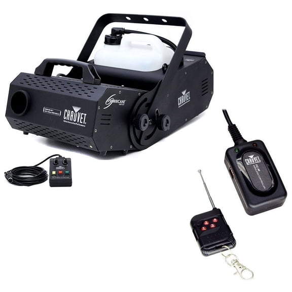 Chauvet HURRICANE H-1800 FLEX Fog / Smoke Machine With Remote