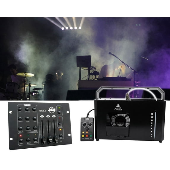 Chauvet Hurricane Haze 4D DMX Haze Machine with Remote and Timer, 3.6 Watts, Fog Machines