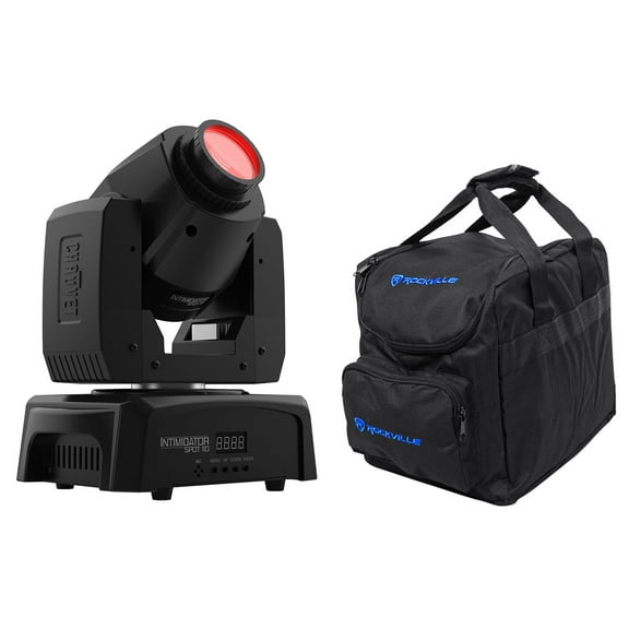 Chauvet Intimidator Spot 110 Compact Moving Head Beam Gobo DMX Light+Carry Bag