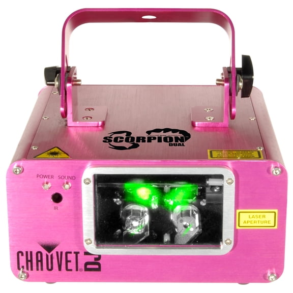 Chauvet Scorpion Dual DJ Lighting Green Laser Aerial Sky Effects Light Fixture