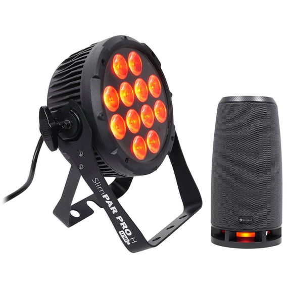 Chauvet SlimPar Pro H USB Par Can High-power hex-color LED Wash Light, 2 Count