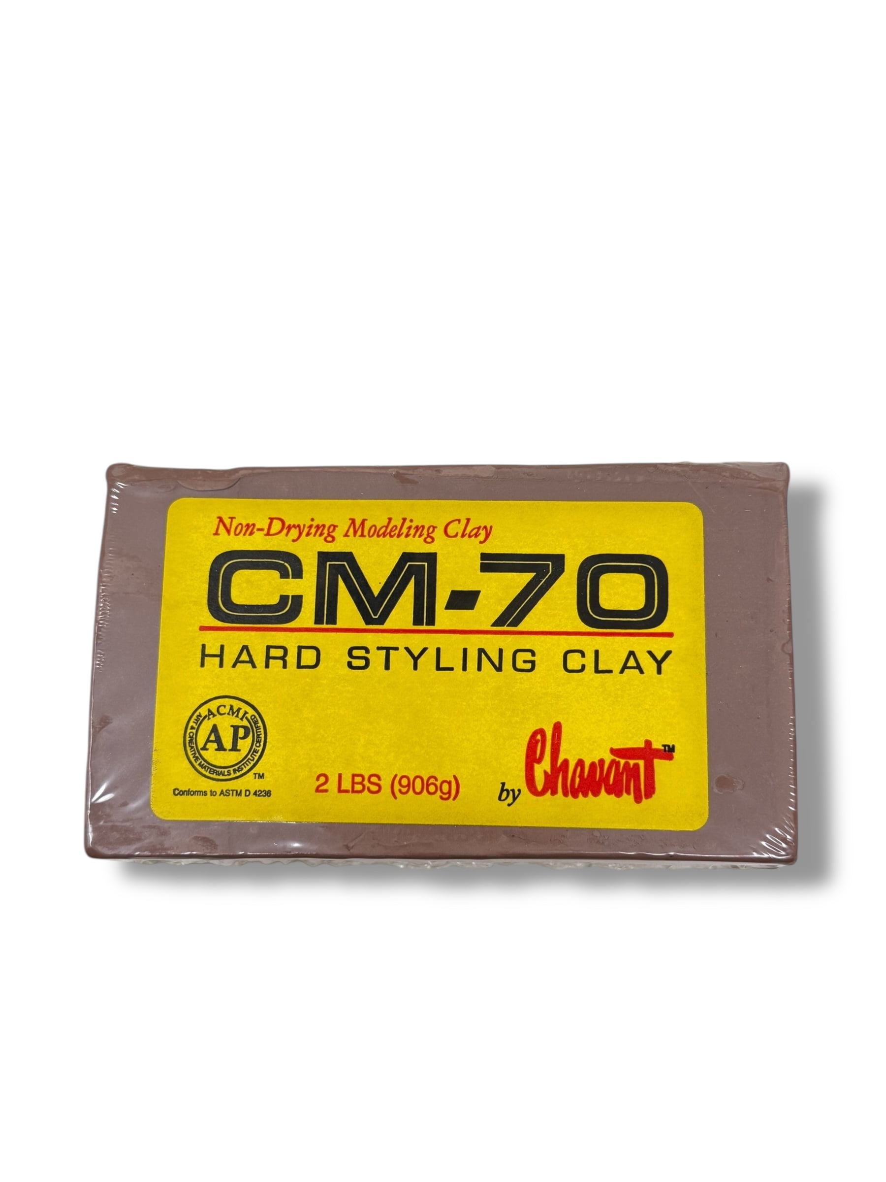 Chavant  - CM-70 Hard Styling Clay 2 lb Brick