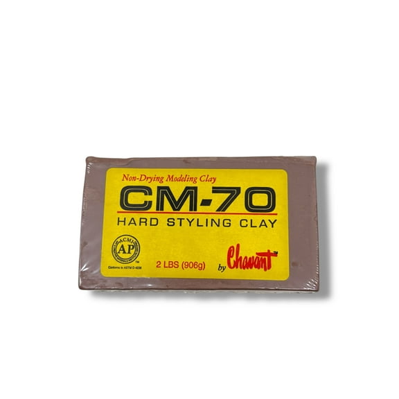 Chavant - CM-70 Hard Styling Clay 2 lb Brick
