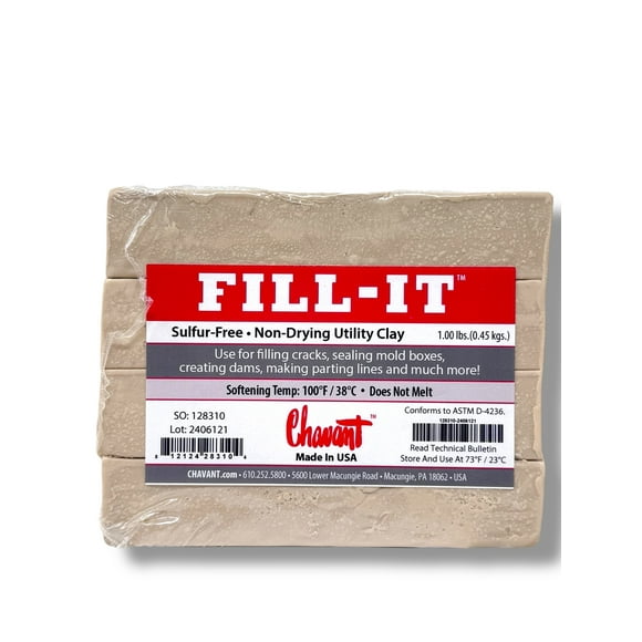 Chavant - Fill-It Cream (Mold Making Putty) 1lb ( 1 Unit )
