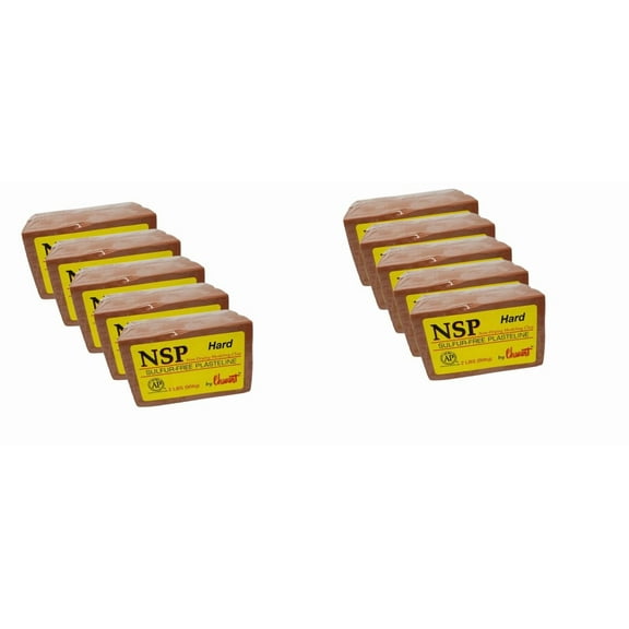 Chavant - NSP - Hard Brown 10x Bricks ( 20lbs )