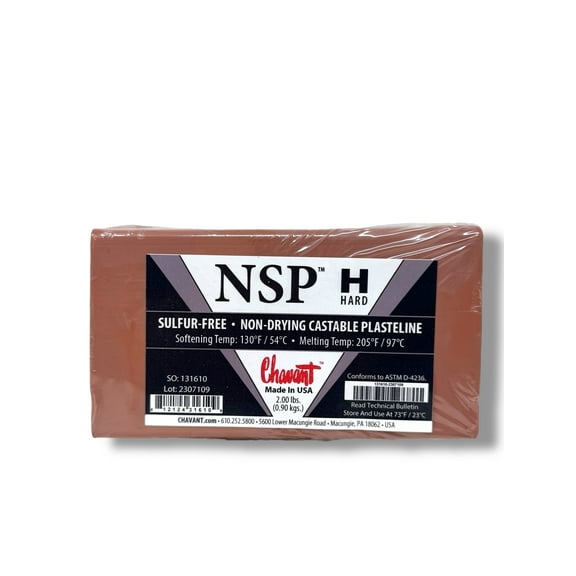 Chavant - NSP - Hard Brown ( 2lb Brick )