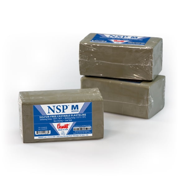 Chavant NSP Medium- 2 lbs Non-Drying Castable Plasteline