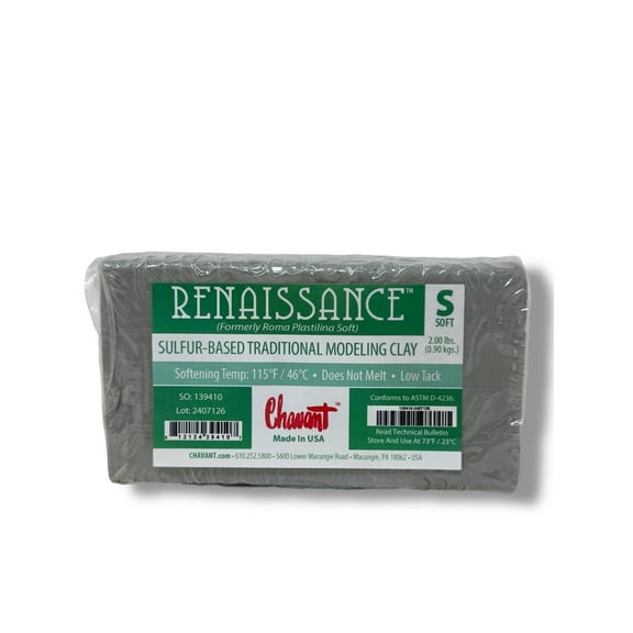 Chavant - Roma Plastilina - Soft ( 2lb Bricks )