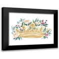 thumbnail image 1 of Chavez, April 24x19 Black Modern Framed Museum Art Print Titled - Flower Crown I, 1 of 5