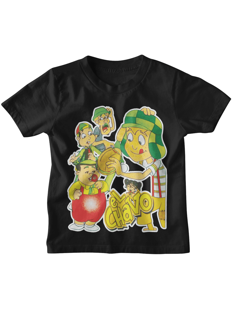 Chavo del Ocho Kids Shirt Don Ramon Chilindrina Kiko Torta