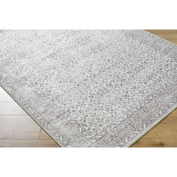 BoutiqueRugs Chayan Traditional Area Rug - Cream, Tan, Dark Red - 3'10" x 5'7"