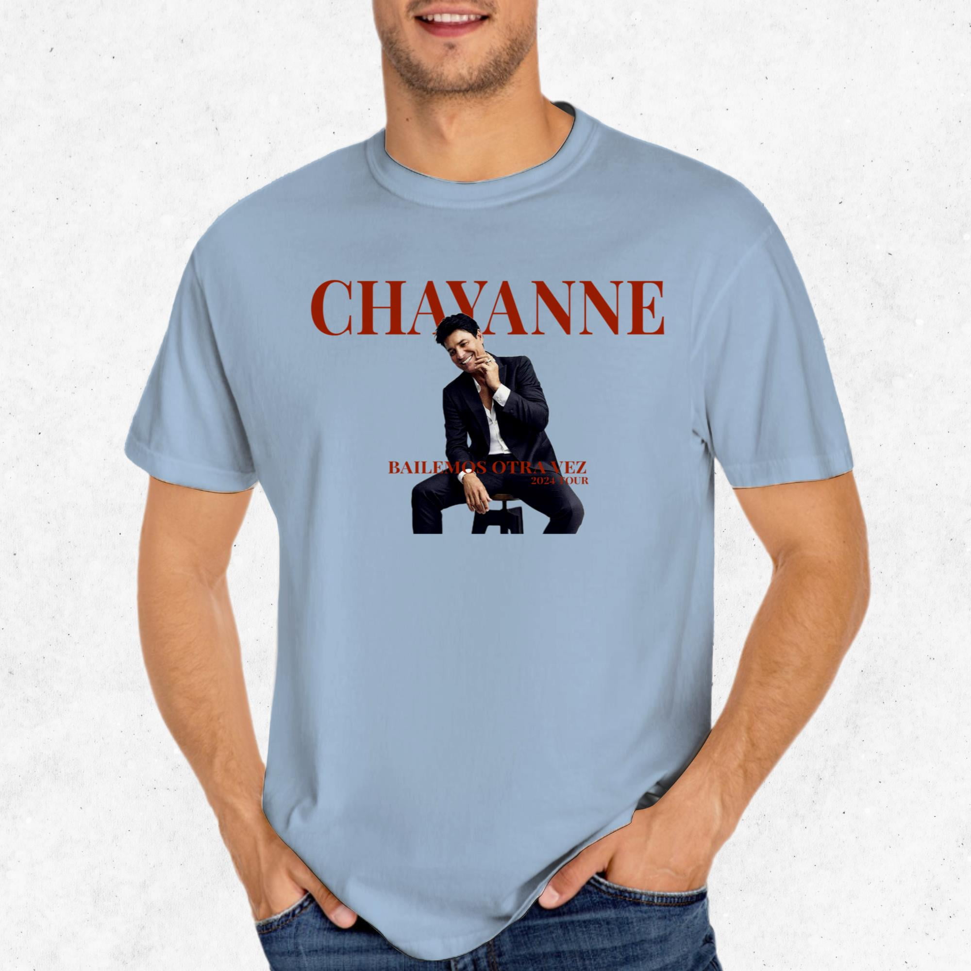 Chayanne 2024 Tour Graphic TShirt Unisex All Size