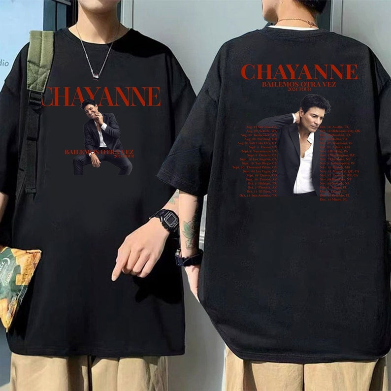 Chayanne Bailemos Otra Vez 2024 Tour Shirt, Bailemos Otra Vez 2024