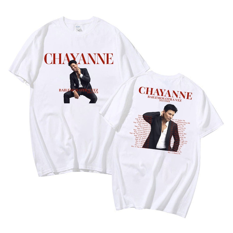 Chayanne Bailemos Otra Vez 2025 Tour Shirt, Bailemos Otra Vez 2025