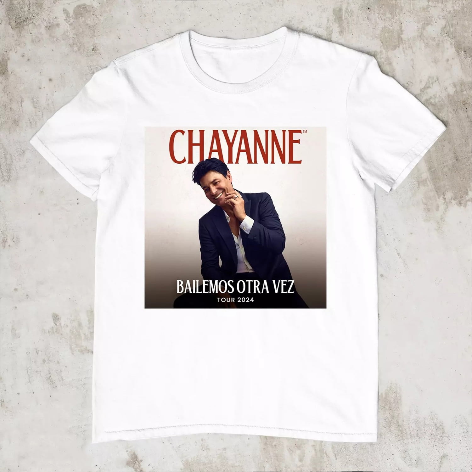 Chayanne Bailemos Otra Vez 2024 Tour T Shirt