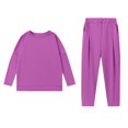 thumbnail image 1 of Chbgutlmr 2 Piece Sets for Women Fall Track Suit Long Sleeve Crewneck Sweatshirts Pleated Sweatpants Basic Athletic Outfits, 1 of 6