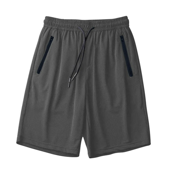 Chbgutlmr Athletic Shorts for Women Breathable Drawstring Elastic Waisted Running Workout Shorts Zip Pockets