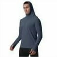 thumbnail image 1 of Chbgutlmr Athletic Tops for Men Hoodies Long Sleeve Thumb Hole Workout Outdoor Active Pullover Tops Fall, 1 of 9