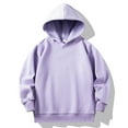 thumbnail image 1 of Chbgutlmr Baby Boy Girls Clothes Kids Hoodies Sweatshirts Solid Color Loose Casual Fall Pullover Pockets, 1 of 2
