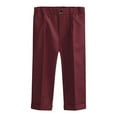 thumbnail image 1 of Chbgutlmr Baby Boys Clothes Formal Dress Pants Kids Elastic Waisted Straight Leg Flat from Suits Trousers, 1 of 3
