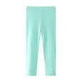 thumbnail image 1 of Chbgutlmr Baby Boys Girls Clothes Kids Leggings Fall Solid Color Cotton Pants Elastic Waist Comfy Trousers, 1 of 1