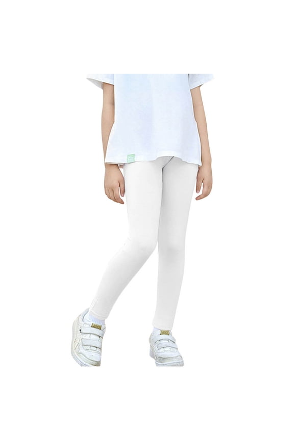 Baby Clothes Girls Leggings Kids Elastic Waist Soft Tights Pants Stretch Comfy Homewear Trousers