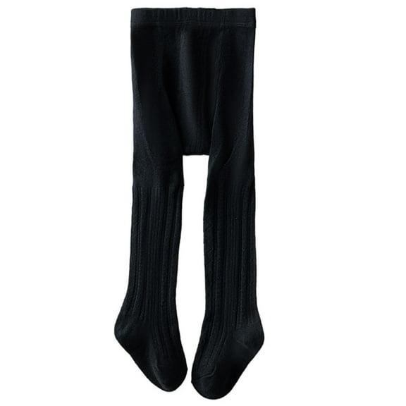 Chbgutlmr Baby Clothes Toddler Tights Pants Newborn Girls Cotton Comfy Solid Color Textured Fall Pantyhose