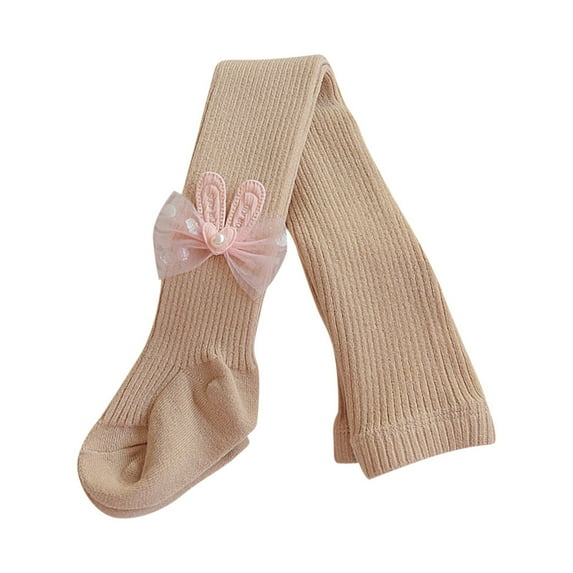 Chbgutlmr Baby Clothes for Girls Pantyhose Kids Knitted Solid Color Cute Comfy Tights Fall Winter Leggings Pants
