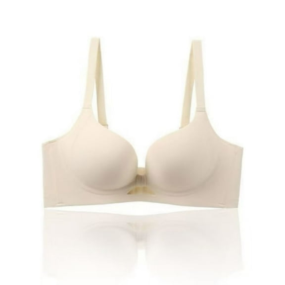 Chbgutlmr Bras for Women No Underwire Seamless Push up Bras with Support Breathable Comfy Bralette