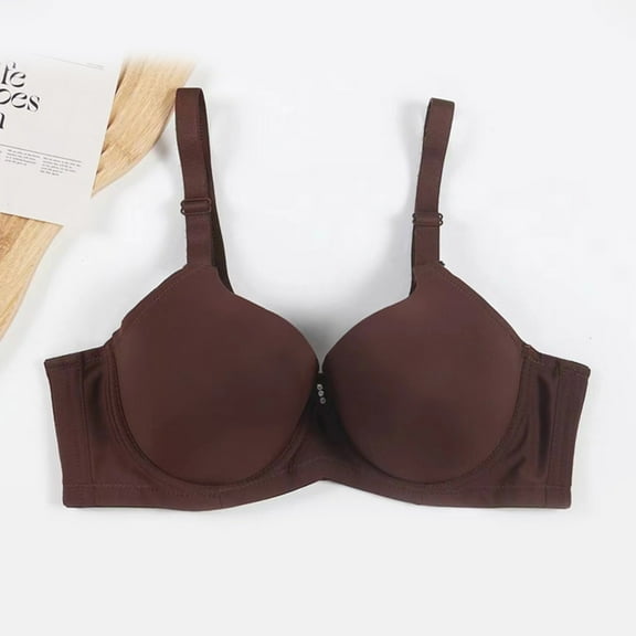 Chbgutlmr Bras for Women Underwire Adjustable Strap Breathable Comfy Thin Push up Bras with Support