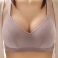 thumbnail image 1 of Chbgutlmr Bras for Women Wireless Breathable Full Support Comfy Sports Bras Everyday Thin Underwear, 1 of 3