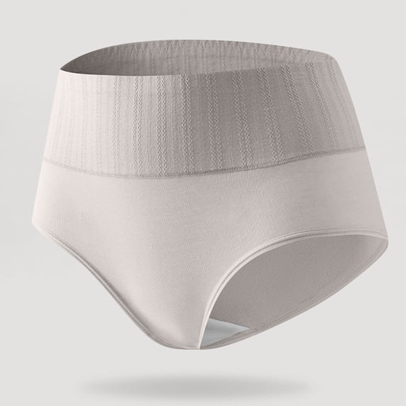 Chbgutlmr Briefs for Women Mid Rise Full Coverage Stretchable Panties Comfy Breathable Plus Size Underwear