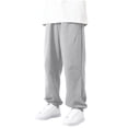thumbnail image 1 of Chbgutlmr Girls Boys Sweatpants Kids Casual Baggy Joggers Pants Elastic Waisted Solid Color Athletic Trousers, 1 of 4