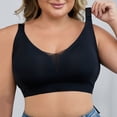 thumbnail image 1 of Chbgutlmr Jelly Bras for Women Wireless Seamless Supportive Adjustable Strap Smoothing Bras Casual Comfy Full Coverage Bralette, 1 of 7