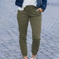 thumbnail image 1 of Chbgutlmr Joggers for Women Drawstring Cinch Bottom Elastic Waist Pants Casual Summer Comfy Workout Pants with Pockets, 1 of 7