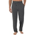 thumbnail image 1 of Chbgutlmr&nbsp;Mens Pants Straight Leg Elastic Waist Trousers Casual Loose Comfy Solid Color Loungewear Homewear Pants with Pockets, 1 of 2