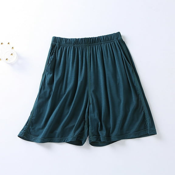 Chbgutlmr Lounge Shorts for Women Elastic Waist Wide Leg Shorts Casual Comfy Summer Pajama Shorts with Pockets