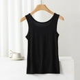 thumbnail image 1 of Chbgutlmr Loungewear Tank Tops for Women Sleeveless Scoop Neck Undershirt Casual Comfy Summer Homewear Plain Basic Tops, 1 of 7