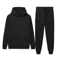 thumbnail image 1 of Chbgutlmr Men’s Sweatsuits Set 2 Piece Long Sleeve Hoodie Cinch Bottom Drawstring Jogging Outfits Casual Comfy Fall Workout Tracksuits, 1 of 7