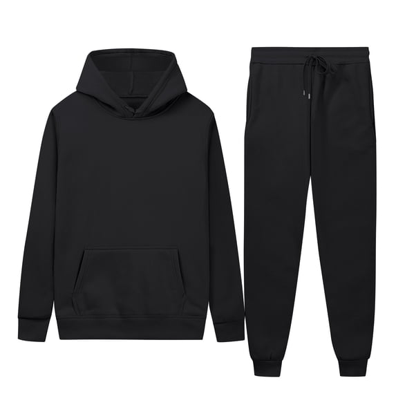 Chbgutlmr Men’s Sweatsuits Set 2 Piece Long Sleeve Hoodie Cinch Bottom Drawstring Jogging Outfits Casual Comfy Fall Workout Tracksuits