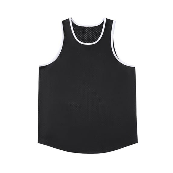 Chbgutlmr Mens Shirts Round Neck Sleeveless Breathable Lightweight Tees Athletic Workout Tops Summer