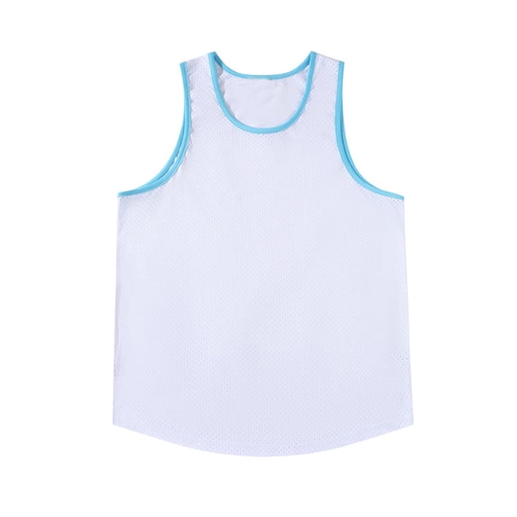Chbgutlmr Mens Shirts Round Neck Sleeveless Breathable Lightweight Tees Athletic Workout Tops Summer