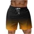 thumbnail image 1 of Chbgutlmr Mens Shorts Drawstring Elastic Waist Gradient Color Shorts Casual Summer Vacation Beach Travel Shorts, 1 of 4