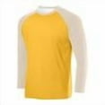 thumbnail image 1 of Chbgutlmr Mens Tops Crewneck Drop Shoulder Block Color Casual Long Sleeve Fitting Shirts Tops Fall Fashion, 1 of 3