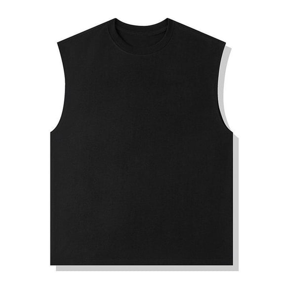 Chbgutlmr Mens Workout Tank Tops Sleeveless Crew Neck Loose Fitted T-Shirts Casual Summer Muscle Athletic Tee Tops