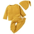 Chbgutlmr Newborn Infant Baby Girl Clothes Fleece Long Sleeve Tops