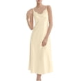thumbnail image 1 of Chbgutlmr Nightgowns for Women Lace Neckline Adjustable Strap Cami Sleep Shirts Tunic Slim Casual Elegant Pajamas Nighty, 1 of 8