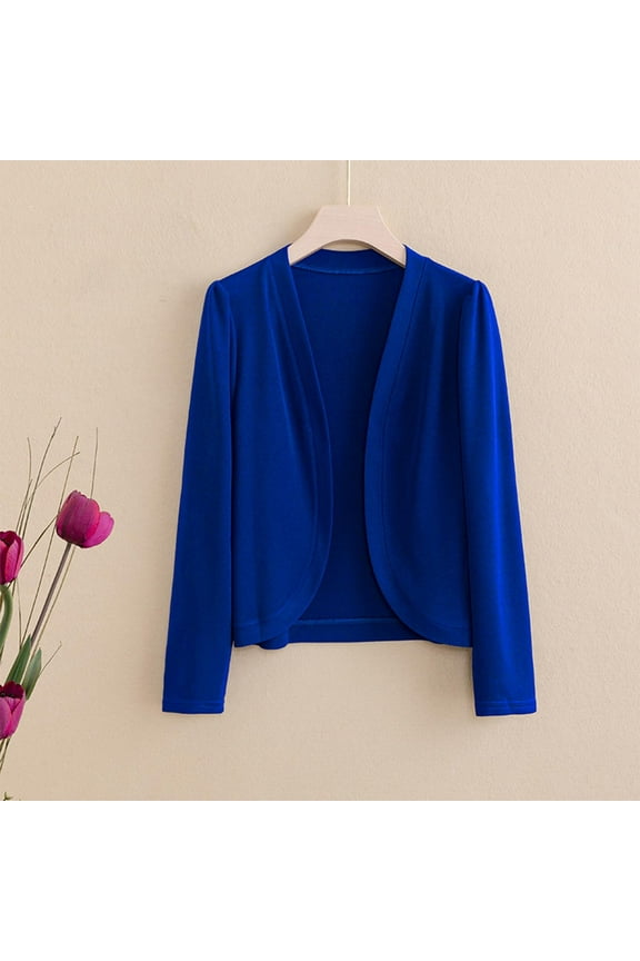 Plus Size Cardigan for Women Lightweight Long Sleeve Shrugs Sweater Open Front Trendy Work Shirts